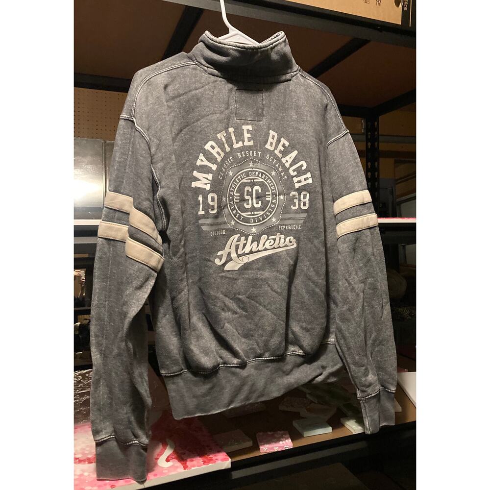M vintage quarter zip jacket